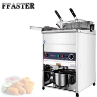 Vertical Computer Fryer With Oil Filter Electric Deep Fryer Chicken Pressure Deep Fryer Machine for Sale