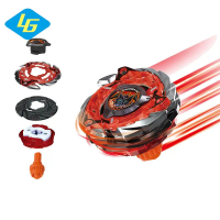 Beyblade Burst X CX-08 01 Cerberus เปลวไฟ Launcher ชุดโลหะ Beyblade ทนทานของเล่นเด็กสําหรับเด็กของขว