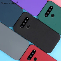 Sand Matte Soft Silicon Full Protect Shockproof Anti-Slip Case For LG V60 V50 V40 V30 V30S V20 ThinQ Phone Case Cover