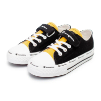 【Champion】運動鞋 童鞋 兒童 帆布鞋 CLASSIC KID CANVAS 黑 KFLS-1370-19