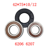 For Electrolux drum washing machine Water seal（42*75*1012） bearings 2 PCs（6206 6207）Oil seal Sealing ring parts