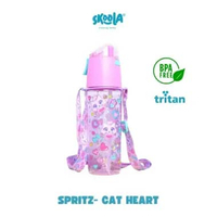 Skoola Botol Tempat Air Minum 580 ml dan Tas Anak Perempuan Laki - Laki Unicorn Mermaid Dino Bola -