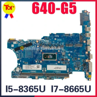 KEFU 6050A3028601-MB-A01 Laptop Motherboard For HP ProBook 640 G5 Mainboard I5-8265U I7-8665U