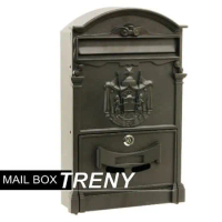 TRENY-歐風鐵製信箱-3475