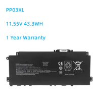 PP03XL PV03XL 11.55V 43.3WH Laptop Battery For HP Pavilion x360 13-BB 14-DV 14-DW 14M-DW 14-DK HSTNN-LB8S HSTNN-DB9X HSTNN-OB1P