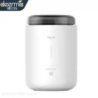 Deerma Heating Air Humidifier Distillation Hot Mist Humidifier 2L Household Light Tone Sterile Maternal Infant Be Applicable