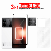 Filem Kaca Bajaan, 3in1, Untuk Realme GT NEO 5 dan Realme GT NEO 5SE / GT 5G 3 / GT NEO 3T 2Pro / Re