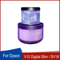1PC Dyson V10 Slim HEPA Filter Replacement For Dyson V10 Digital Slim / SV18 Vacuum Cleaner Filters Parts