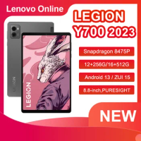 Lenovo LEGION Y700 2023 Gaming Tablet 8.8inch 256GB / 512GB 144Hz Refresh Rate ZUI15 WIF 6550mAh 45W Charging 2.5K 144Hz Tablet