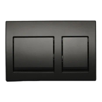 Black Dual Flush Actuator Plate For Geberit ALPHA 15 For Cisterns Toilet Flush Button Shining Gold Toilet Parts