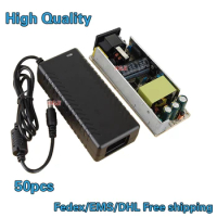 wholesale 50pcs 12v 6a power adapter AC90v-240v to DC 12V 6A 72W power supply for LED Driver transformer By DHL/EMS