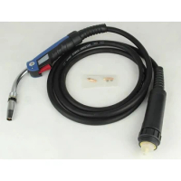 Free Shipping New Quality Binzel 24KD 250A Mig Torch MIG/MAG CO2 Welding Torch Air Cooled 3M Cable With Euro Connector