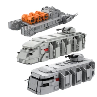 MOC Space War Imperial Troop Transport Imperialals-Occupiers-Assault Tankby Series 75152 Military Model Building Block Toys Gfit