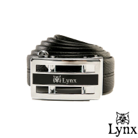 【Lynx】山貓城市系列紳士款自動扣真皮皮帶