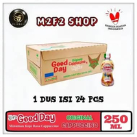 Good Day Originale Cappuccino Coffee Botol Pet - 250 ml (Kemasan Karton)