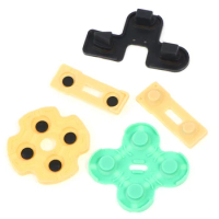 5/10Pcs/2Set Conductive Rubber Contact Pad Button D-Pad for Sony/ For SNES PS2 Controller