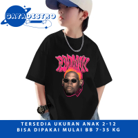 Kaos Anak Pria - Motif Rodman  - Bisa Cod - Bahan Combed 24s