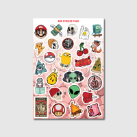 27pcs Stiker Aesthetic 90S Stiker Pack | Stiker Aesthetic Stiker HP Stiker Mobil Stiker Laptop