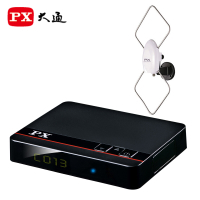 大通高畫質數位電視接收機+高畫質專用天線 HD-8000+HDA-5000