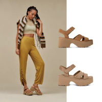 【UGG】女鞋/涼鞋/真皮涼鞋/厚底/New Heights Ankle Strap(多款任選)