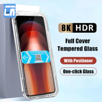 One-click Installation Tempered Glass For Vivo iQOO Neo 9 8 12 11S 11 10 Pro G2 Y36 Y35 With Alignment Mounting Kit Glass Film