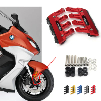 อุปกรณ์เสริมรถจักรยานยนต์, สำหรับ BMW C650 sport, CNC, บล็อกป้องกันด้านข้างบังโคลน, แถบกันกระแทกบังโ
