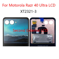 For Motorola Razr 40 Ultra LCD Touch Screen Digitizer Assembly For Moto Razr 40Ultra LCD External Display AMOLED