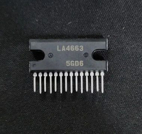 IC LA4663 Original BTL 2-channel power amplifier IC