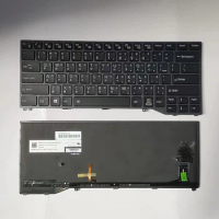 Original New Japanese TW Thailand Language For Fujitsu Lifebook E448 E449 Backlit Laptop Keyboard FJM16J6300D859 PARTS CP7407