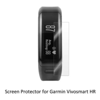 3* Clear LCD PET Film Anti-Scratch Screen Protector Cover for Garmin Vivosmart HR