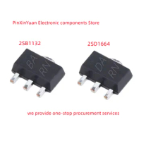 20PCS/LOT New original 2SB1132 B1132 BA 2SD1664 D1664 DA SOT-89 1A 32V NPN transistor In stock