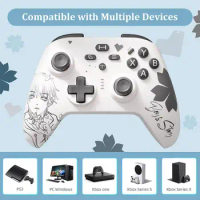Wireless Joystick Gamepad Controller For Xbox One/Xbox One X/Xbox Series X/Xbox Series S/PC, with Turbo Vibration Function