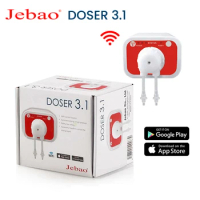 Jebao Doser 3.1 Smart WiFi App Control Automatic Dosing Pump for Saltwater or Freshwater Aquarium Fish Tank