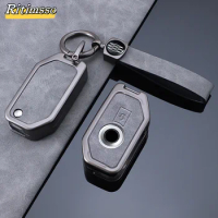 Alloy Key Case Skin Cover for BMW R1250GS R1200GS C400gt F750GS F850GS K1600B K1600GT R1200RS R1200RT F900R F900XR Motorcycle