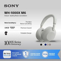 Sony WH-1000XM6 Wireless Noise Cancelling Over-Ear Headphone - Hitam, Platinum Silver, Midnight Blue