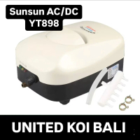 POMPA UDARA KOLAM IKAN KOI ACDC SUNSUN YT 898 HI BLOW AIR PUMP AC DC