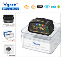 Vgate iCar Pro elm327 V2.3 OBD 2 OBD2 Car diagnostic Tools WIFI Bluetooth 4.0 for Android/IOS BT3.0 For Android ODB2 Car Scanner