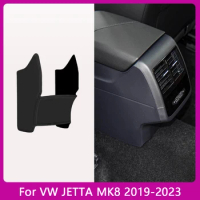 For Volkswagen VW JETTA MK8 2019 2020 2021-2023 Car Armrest Mat Anti Kick Pad Microfiber Leather Protection Cover Accessories