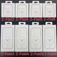 2026 Compatible with Samsung Foldable ZFold7 Magsafe Transparent Shockproof Magnetic Phone Case SAMS