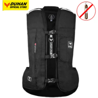 DUHAN New Motorcycle Air-bag Vest Reflective Outdoor Riding Anti Fall Motorbike Airbag Suit Motocross Protective Airbag