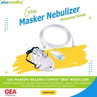 Masker Nebulizer Dewasa GEA Nebulizer Mask Adult / Masker Anak GEA - DEWASA DEWASA