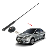 Universal Car Radio Roof Mast Antenna Aerial AM/FM Base Automobiles Exterior Replacement Parts For Ford Focus Models 2000-2007