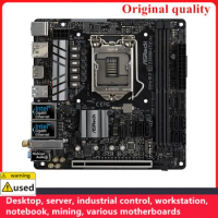 Used For ASROCK Z390M-ITX/ac MINI ITX Z390M-ITX Motherboards LGA 1151 DDR4 For Intel Z390 Desktop Mainboard M.2 NVME SATA III