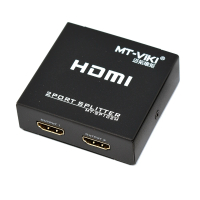 MT-VIKI 1進2出迷你型HDMI分配器含變壓器(超高清4K/3D)