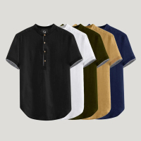 baju koko hanafi casual pria Katun Toyobo Muslim