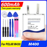 New Arrival 600mAh Replacement Battery for POLAR M430 M400 GPS Sports Watch New Li-Polymer Rechargeable Accumulator Replacement