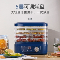 乾果機食物烘干機蔬菜脫水機水果蔬菜寵物食品風干機小型家用滿額贈智能定時果乾機