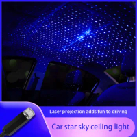 Car Roof Projection Light USB LED Starry Atmosphere Lamp for Mercedes Benz A B C E GLA CLA GLK GL ML GLE Class BMW X1 X3 X4 X5