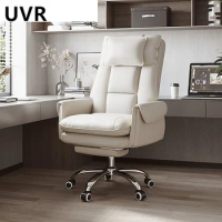 UVR Home Office Chair Field Adjustable Gaming Ergonomic Backrest Reclinable Boss Chair with Footrest Computer Gaming Chair