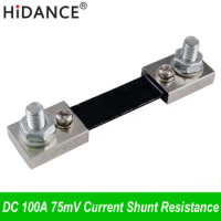 DC 100A/75mV volt Ammeter Shunt Resistor current divider amp meter for Digital Ampere Analog Meter